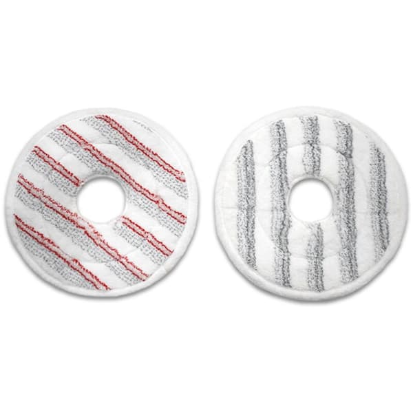 4 Pak Vaskbare Mikrofiber Klude til Spin Støvsuger Efterfyldning Mop Støvsamler Sæt Grå