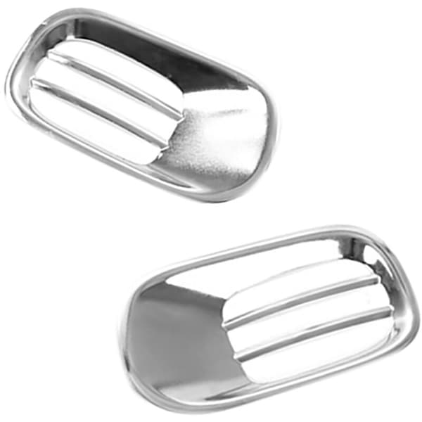 2 stk. Side Lamp Cover Trims Light Bumper Protector Baglygte Ramme til 2015-2019