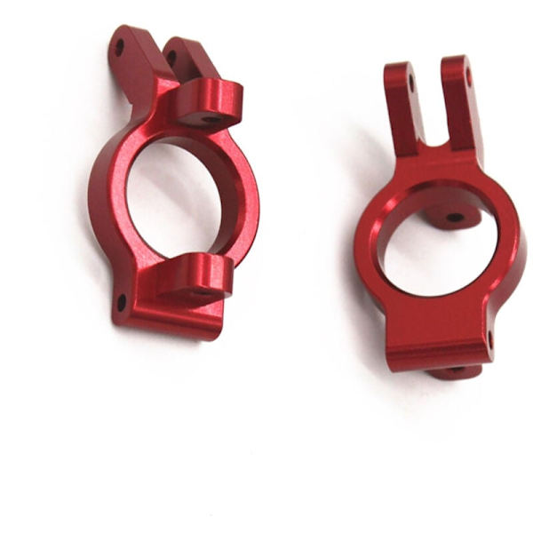 Metall C-Hub bærer caster blokk for 104009 12402-A RC bil oppgraderinger deler tilbehør, rød