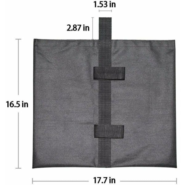 4 stk. Gazebo Sandvægte, Heavy Duty, Industriel Kvalitet, Heavy Duty, Benvægte, Benvægte, Solsejl Telte, Parasol