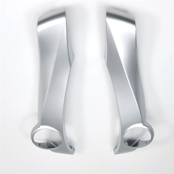 Bilstylingsram for rattknappar i silver till Prius 2011-2015