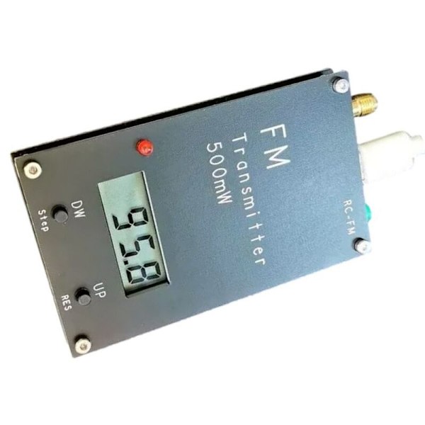 2000M Sendemodul Digital Display 500MW Stereo 76-108M FM Radio Sendemodul