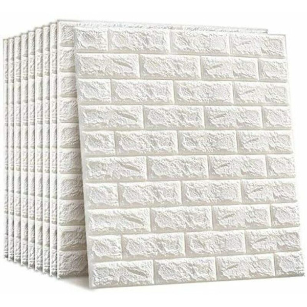 Självhäftande 3D PVC Väggpaneler 77 x 70 cm