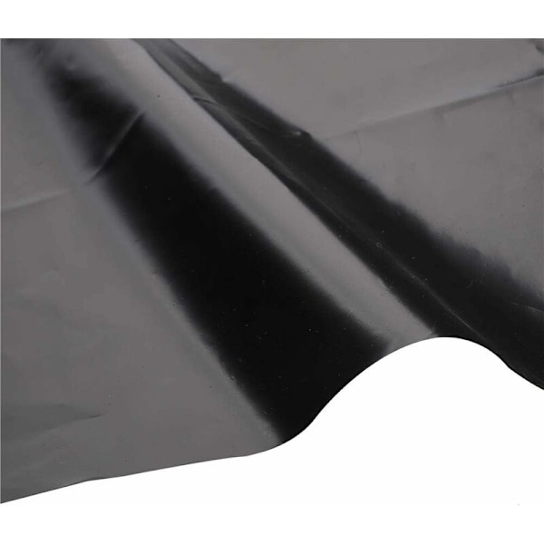 Fei Yu HDPE gummibasert damduk for små dammer, fiskedammer, hagefontener, svart 3x3m