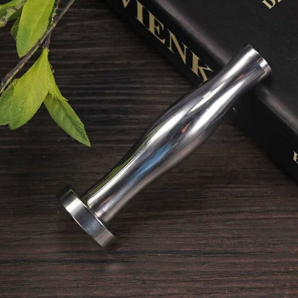 Kaffe Tamper, 24mm Rustfritt Stål Kaffe Bønne Flat Base Tampon, for Nespresso Kapsel-Fei Yu