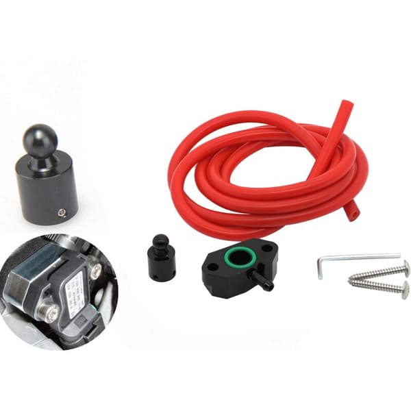 Turbo Boost Tap Kit til - A1 1.4TST EA211 Motor Golf 7 MK7 1.4T Sort + Rød