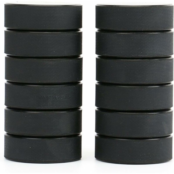 Faswin Klassisk Ishockeypuck 12-pack