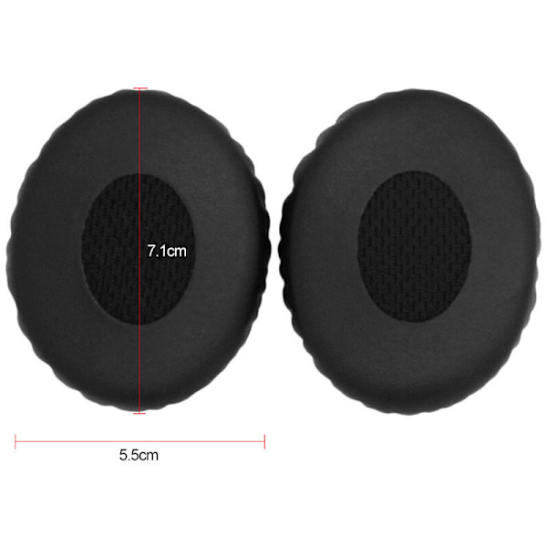 Bose On Ear OE2 OE2i -kuulokkeiden korvatyynyt, 1 pari, musta
