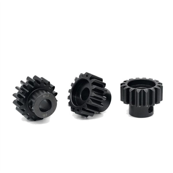 1 kpl moottorin hammaspyörä M1.5 8mm 16T hammaspyörä 1/5 1/6 RC-autoon RC 55 56 -sarjan moottoriin harjaton moottori