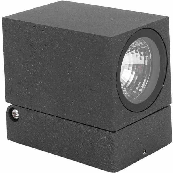 7W LED-ulkoseinävalaisin säädettävällä kulmalla parvekkeen käytävällä käytävällä oven numerolla ulkoseinän vedenpitävä piha yksipääseinävalaisin