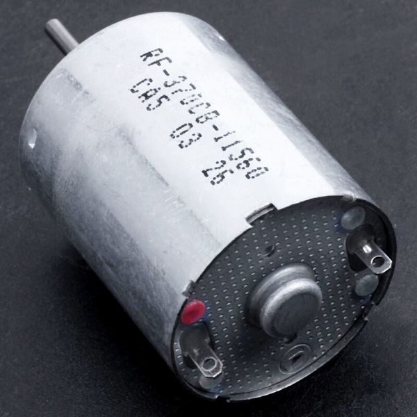 DC 9V 6760RPM Rotationshastighet 2-stifts 2P-terminaler Mini elektrisk motor