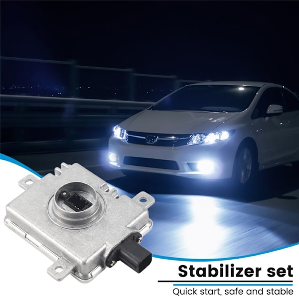 W3T19371 W3T15671 W3T16271 W3T20971 HID Xenon-strålkastare Ballast med tändare och strömkabel för 2006-2014 2004-2014 2007-2014 2007-2012