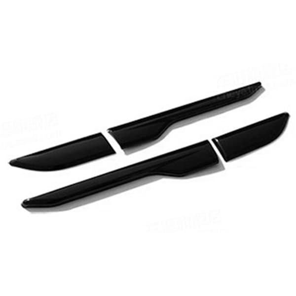 4 stk. Sort Side Air Vent Outlet Cover Trim til Range Evoque 2012-2017 Biltilbehør