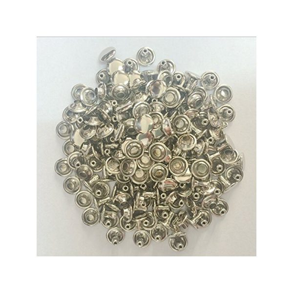 100 st DIY Nitar Nitar Metall Nitar Spets - Silver