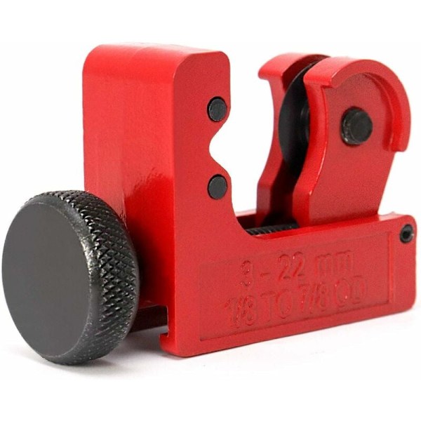 Mini kobberrørskærer, 3-22mm, til kobber, messing, PVC, plast og aluminiumsrør/rør