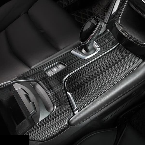 Til XT5 2016-2019 Bil Centerkonsol Gearskifte Panel Cover Trim Sticker Interiør Dekoration Tilbehør. Sort