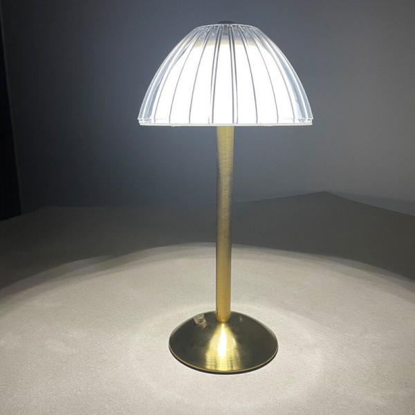 Led-bordlampe uden ledning, batteribordlampe, dæmpbar led-bordlampe - stue, soveværelseslampe, 3 lysfarver