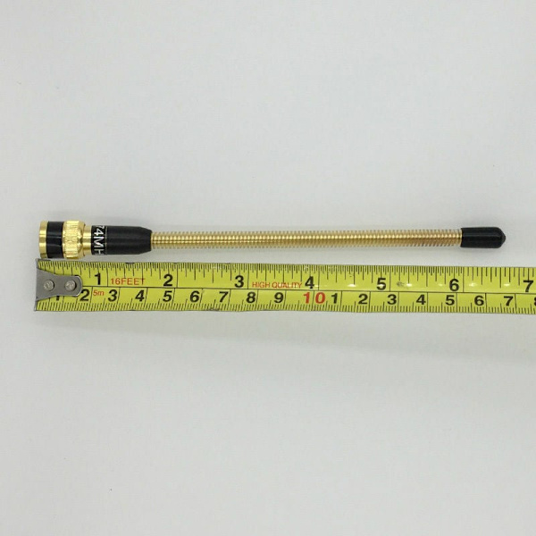 VHF 136-174 MHz 6,8 tommer BNC-antenne til ICOM V80 V80E V82 V85 bærbar radio