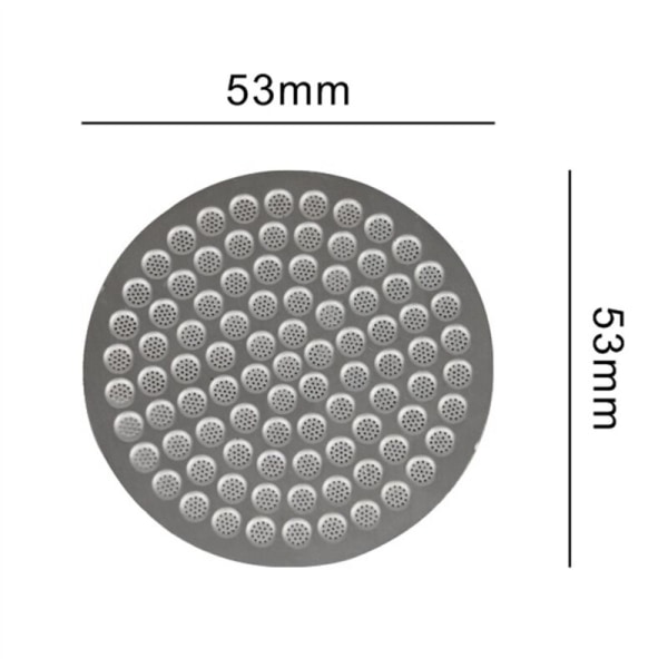 Gjenbrukbar kaffevaskersil Kaffeemaskinfilter Mesh Kaffeemaskinfiltre 53mm