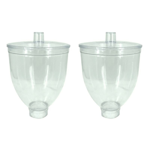 2X Kaffe Kvern Del Hopper for N600 Maskin, Hopp Funksjon, Kaffebønneboks, Kaffebønnebeholder Kvern, B