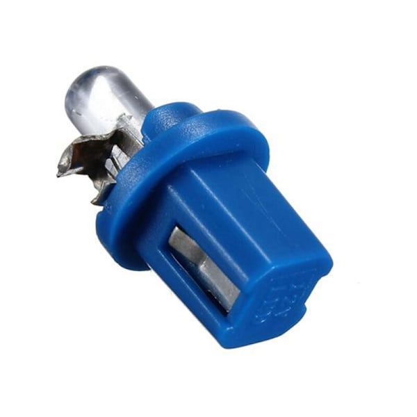 10 st T5 B8.5D LED-kilformade lampor för instrumentbräda i bil, DC12V
