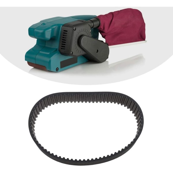 2-pack Gummiband HTD 225-3M Tänder Sluten Loop Tidtagarremmar