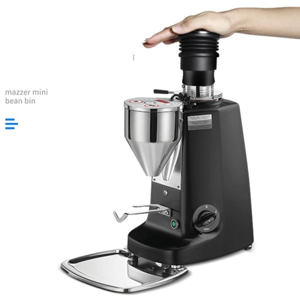 Kvernpress og blås for å rengjøre ut gjenværende malepulver for MAZZER Mini kaffekvern