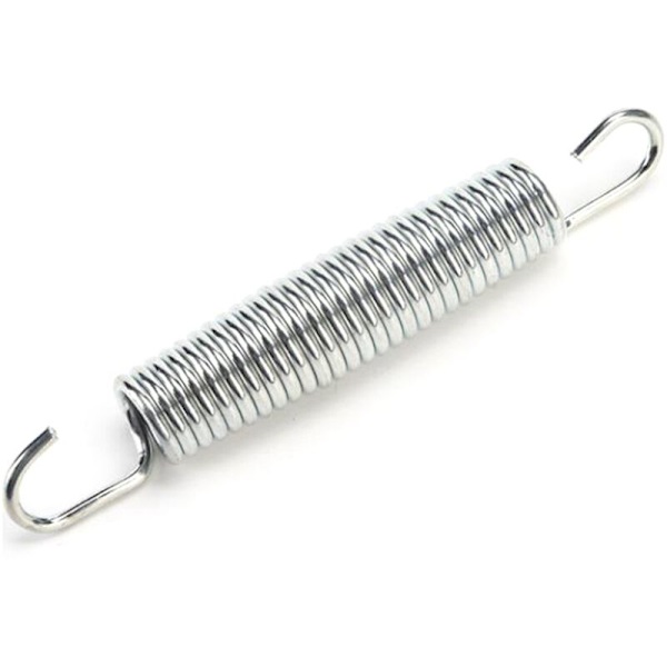 10 stk. serie rustfrit stål fjeder multifunktionel spændingsfjeder dobbelt forlængelseskrog universal tilbehør 178 mm