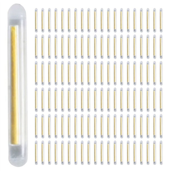 200 stk Fiskeflyte Fluorescerende Stick Lyspinner LED Mørke Pinner Tilbehør 2,2 mm