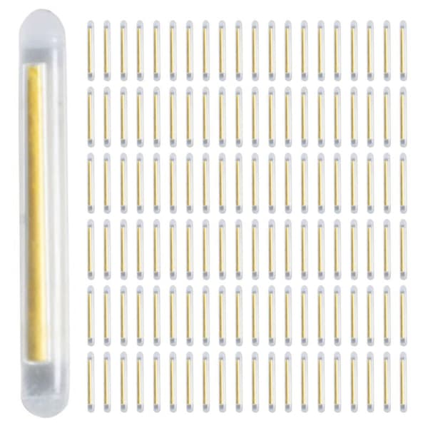 200 stk. Fiskeri Flydelys Fluorescerende Pinde Lysstav LED Mørke Pinde Tilbehør 2,2 mm