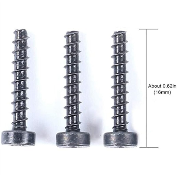 60 skruvar för dammsugare utan V6 V7 V8 V10 V11 Power Block / Batteri