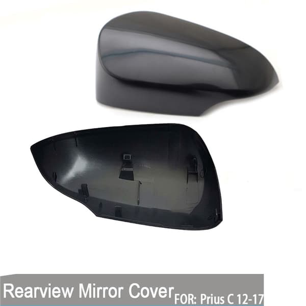 Bilspeildeksel for Prius C Aqua Axio Premio Allion 2012-2018 Svart