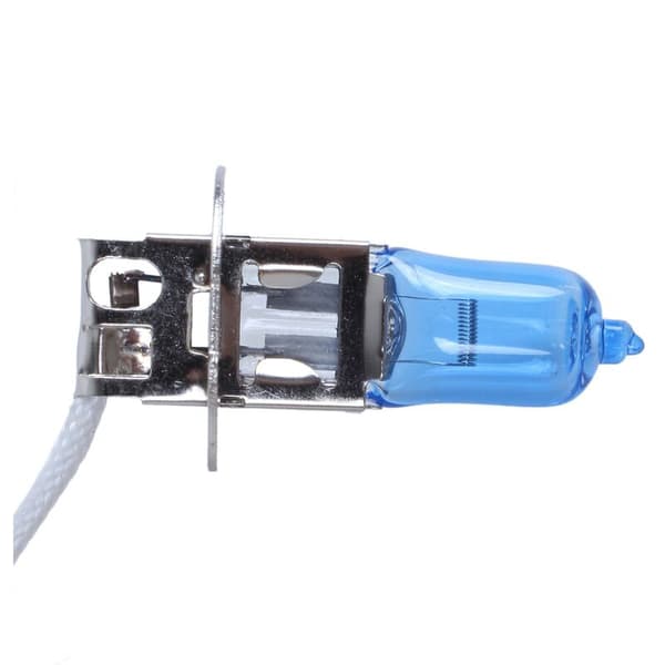 2 st DC 12V 55W H3 Super White Halogen Bil Dimljus
