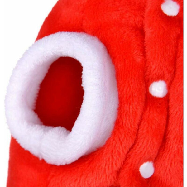 Jultomtekostym för husdjur -
