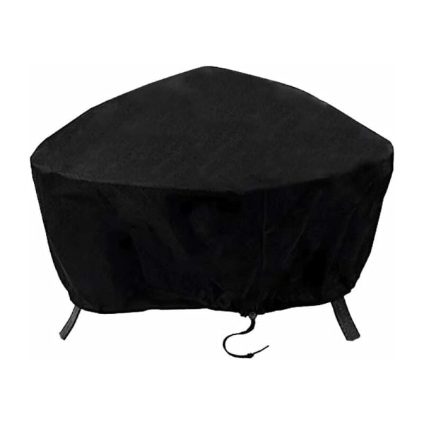 Protective cover for brazier Grill cover BBQ protective cover Fire pit cover Outdoor fire pit cover with (77 x 31cm)-