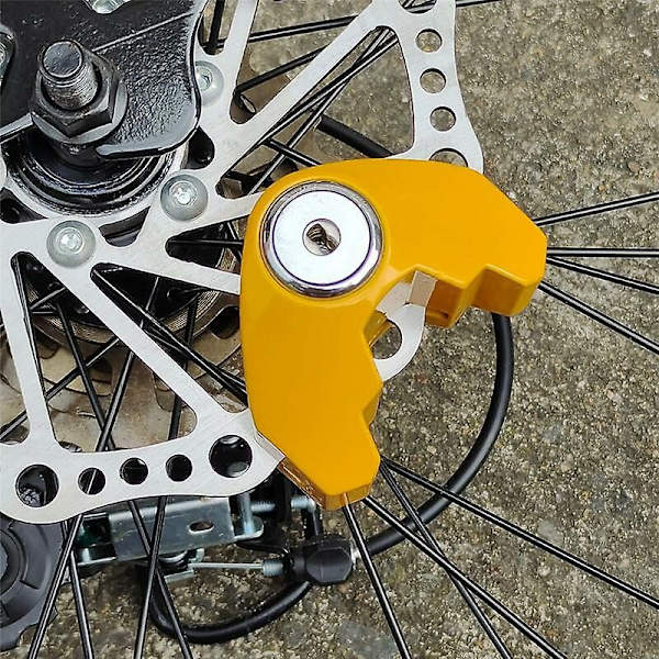 Cykelskivbromslås Vattentätt Säkerhet Stöldskydd Hjulbromslås Motorcykel Scooter Fordon Vikbart
