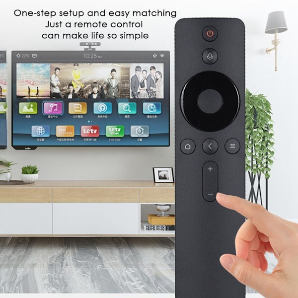 Fjärrkontroll, lämplig för Bluetooth Voice Remote Control TV 4A/C/S 2/3/3C/S/Universal