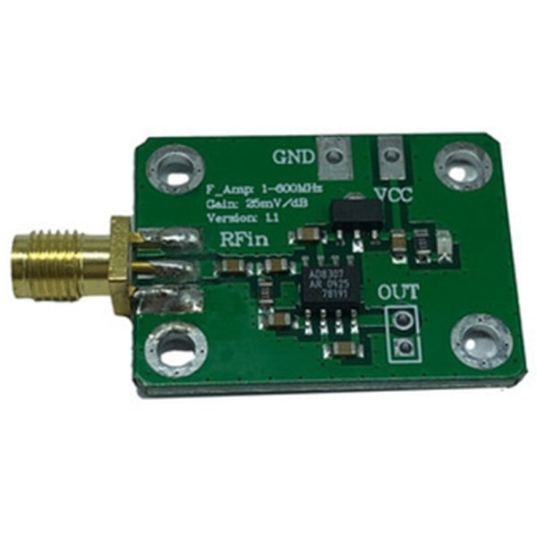 RF-teller AD8307 Logaritmisk detektor RF-detektor deteksjon 1-600 MHz RF-teller