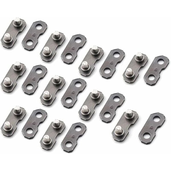 10 stk motorsagkjede reparasjonssett for 3/8-LP Master Link Gauge stropper Gauge verktøy svært godt matchet med original