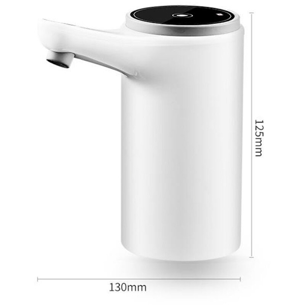 Flaskpump USB-laddning Automatisk drickspump Bärbar elektrisk dispenserbrytare för pumpning av vatten