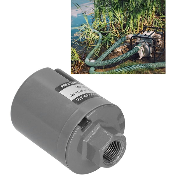 Industriel Automatisk Vandpumpe Trykkontaktstyring Enkelt Drift Vandpumpe Start Stop Vandpumpe Drift 3/8in 220V 1,2‑2,0kg/cm² JSK‑3A