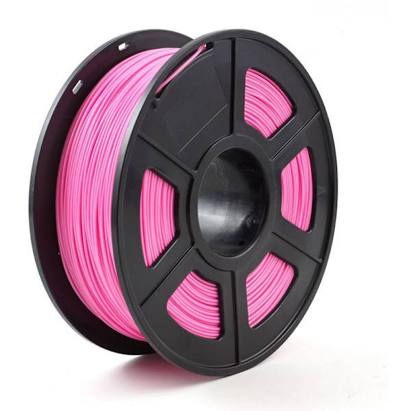 3D Printer Filament, 1,75 mm, 1 kg Spole, Glat Forbrugsmateriale, Pink