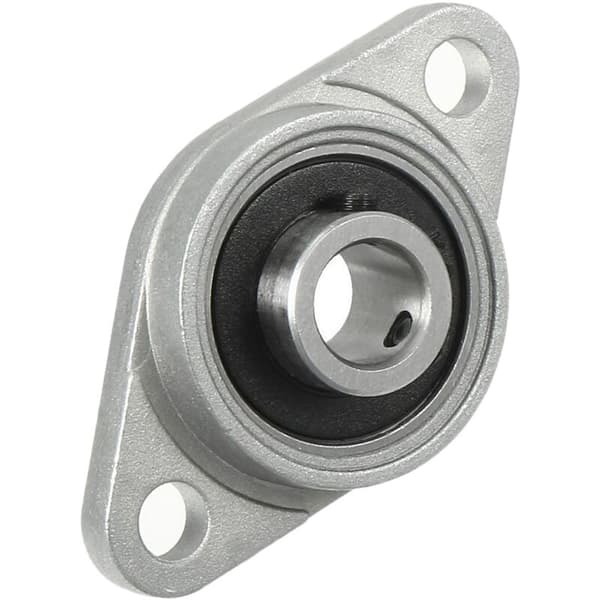 4 stk Kfl08 putelager 8mm hulldiameter sinklegering rombisk lagerflens for CNC