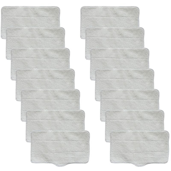 14 stk serie moppe rengjøringsputer for Deerma DEM ZQ100 ZQ600 ZQ610 håndholdt dampstøvsuger reservedeler