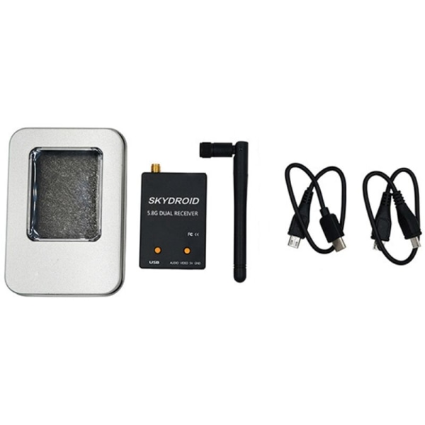 Skydroid UVC Single Control Mini FPV-modtager OTG 5.8G 150CH-kanal video- og lyd-downlink-transmission til Android