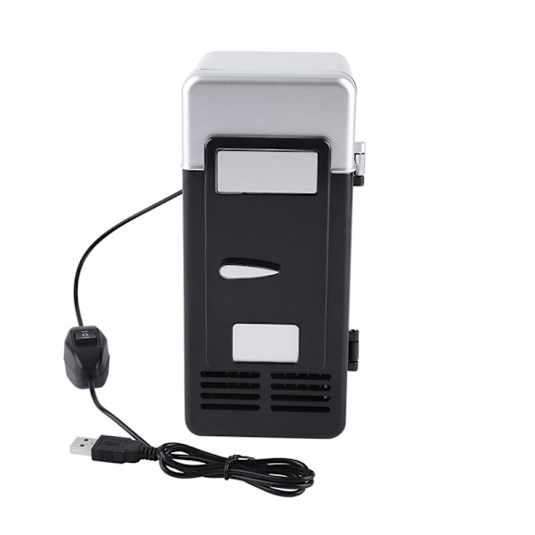 LED-Mini-USB-Jääkaappi, USB-Jääkaappi, Juomat, Juomatölkit, Jääkaappi ja Lämmitin, Musta