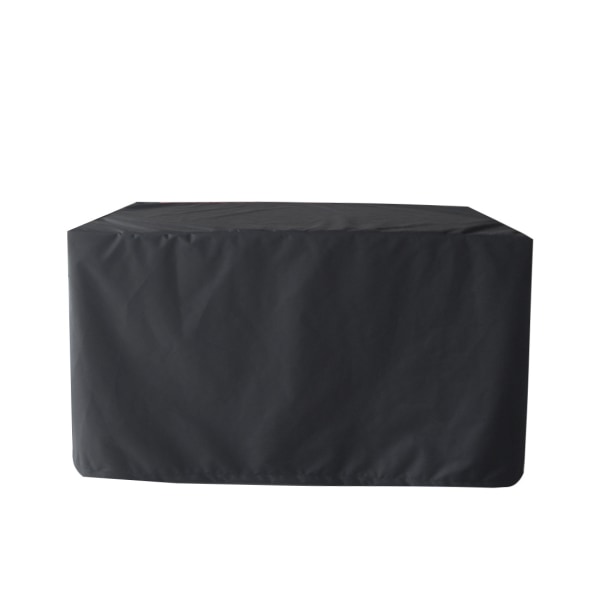 Cover Cover, terrassmöbelöverdrag vattentät, vindtät, anti-UV. —123*123*74CM,svart