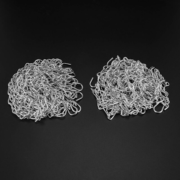 2 st galvaniserat stålkedjenät basketnät inomhus utomhus basketnät ersättning