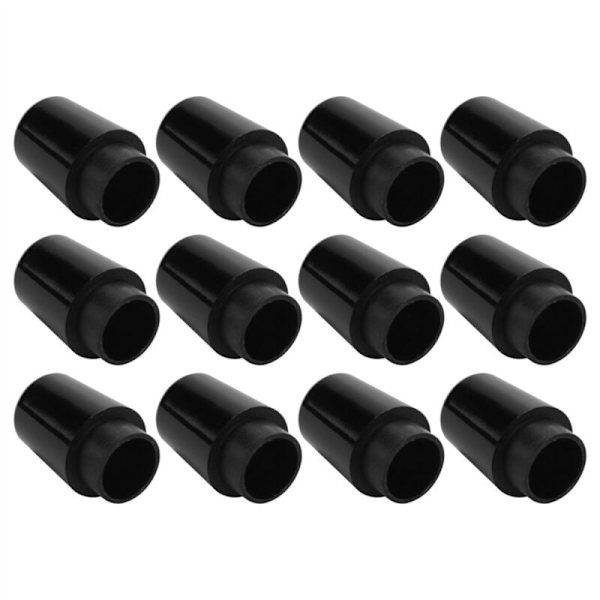 12 stk. serie golf ferrules kompatibel med jern, 0,355 tommer spids, golfklub jern skaft, ærmeadapter