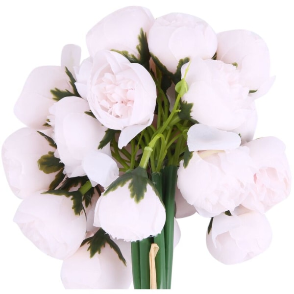 Te Rose Buket Kunstig Lafite Bærbar Bryllup Blomster Fotografi Arrangement Dekoration Kunstige Blomster